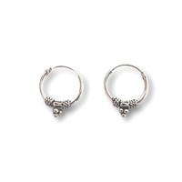 Bali Hoops oorbellen 10 mm Bali Hoops oorbellen 10 mm