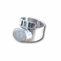 Zilveren ring Maansteen Moya Zilveren ring Maansteen Moya