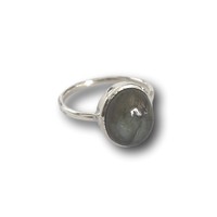 Zilveren ring Labradoriet Lily Zilveren ring Labradoriet Lily