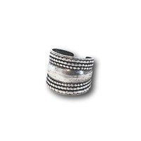 Zilveren Ear cuff Bali style Zilveren Ear cuff Bali style