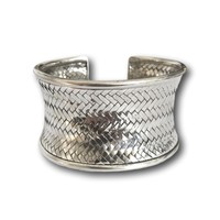 Zilveren braided armband Zilveren braided armband