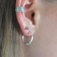 Bali hoops oorbellen 12 mm Ezra Bali hoops oorbellen 12 mm Ezra