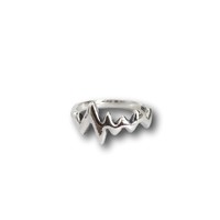 Zilveren ring heartbeat Zilveren ring heartbeat