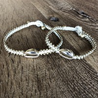 Armbandje schelpje goudkleur Armbandje schelpje goudkleur