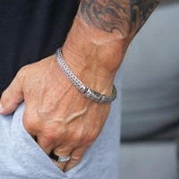 Zilveren Bali Style armband Armin Zilveren Bali Style armband Armin