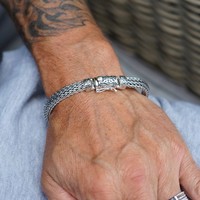 Zilveren Bali Style armband Armin Zilveren Bali Style armband Armin