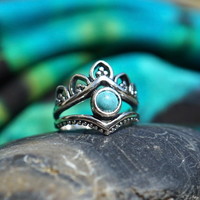 Zilveren ring Turquoise Chiara Zilveren ring Turquoise Chiara