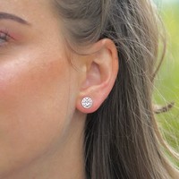 Zilveren oorknopjes Lotus Zilveren oorknopjes Lotus