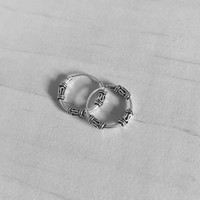 Bali hoops oorbellen 11 mm Bali hoops oorbellen 11 mm