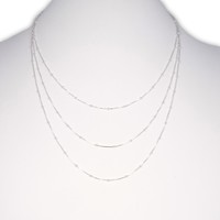 Zilveren ketting little cute balls Zilveren ketting little cute balls