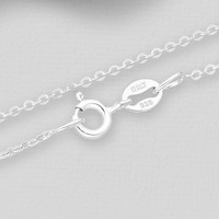 Zilveren ketting schakelketting Zilveren ketting schakelketting
