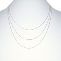 Zilveren ketting box schakel Zilveren ketting box schakel