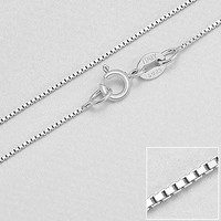 Zilver ketting Venetian Zilver ketting Venetian