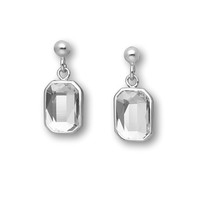 Swarovski oorbellen zilver Swarovski oorbellen zilver