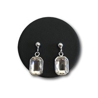 Swarovski oorbellen zilver Swarovski oorbellen zilver