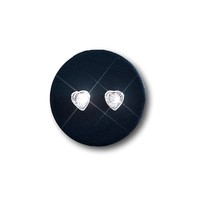 Swarovski oorknopjes hart Swarovski oorknopjes hart