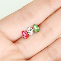 Piercing shiny teardrop druppelvorm Piercing shiny teardrop druppelvorm