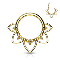 Piercing Filligree flower goldy Piercing Filligree flower goldy
