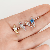 Piercing Cartilage stars goldy Piercing Cartilage stars goldy