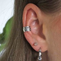 Zilveren earcuff Olifant Zilveren earcuff Olifant