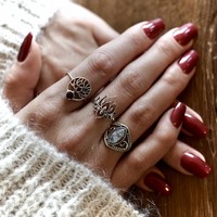 Zilveren ring Lotus Flower Zilveren ring Lotus Flower