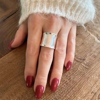 Zilveren ring Gladys Zilveren ring Gladys