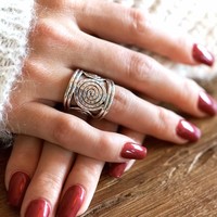 Zilveren ring Gwenn Zilveren ring Gwenn