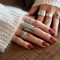 Zilveren Boho ring Gabriëla Zilveren Boho ring Gabriëla