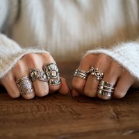 Zilveren Boho ring Gahelia Zilveren Boho ring Gahelia