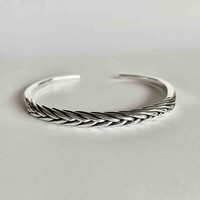 Zilveren armband Braided Zilveren armband Braided