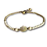 Enkelbandje lotus howliet Enkelbandje lotus howliet