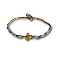 Enkelbandje blauw schildpad Enkelbandje blauw schildpad