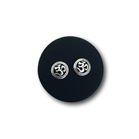 Ohm oorknopjes zilver Ohm oorknopjes zilver