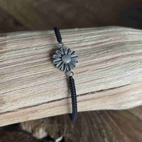 Bedel armbandje ZONNEBLOEM - 925 zilver Bedel armbandje ZONNEBLOEM - 925 zilver