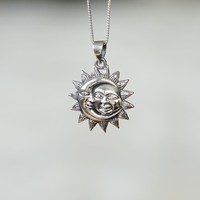 Zilveren hanger Sun & Moon Zilveren hanger Sun & Moon