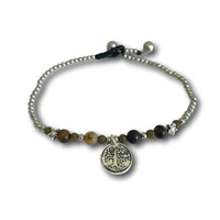 Enkelbandje Tree of life bruin Enkelbandje Tree of life bruin