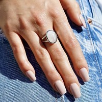 Zilveren Maansteen ring Chica Zilveren Maansteen ring Chica