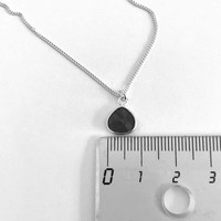 Zilveren ketting Labradoriet Zilveren ketting Labradoriet