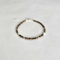 Tiger-eye armbandje edelsteen Tiger-eye armbandje edelsteen