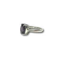 Zilveren edelsteen ring Amethist Zilveren edelsteen ring Amethist