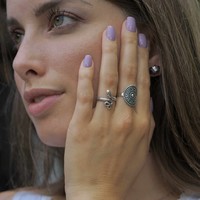 Zilveren mandala ring Zilveren mandala ring