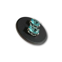 Oorknopjes Blue Topaz Oorknopjes Blue Topaz