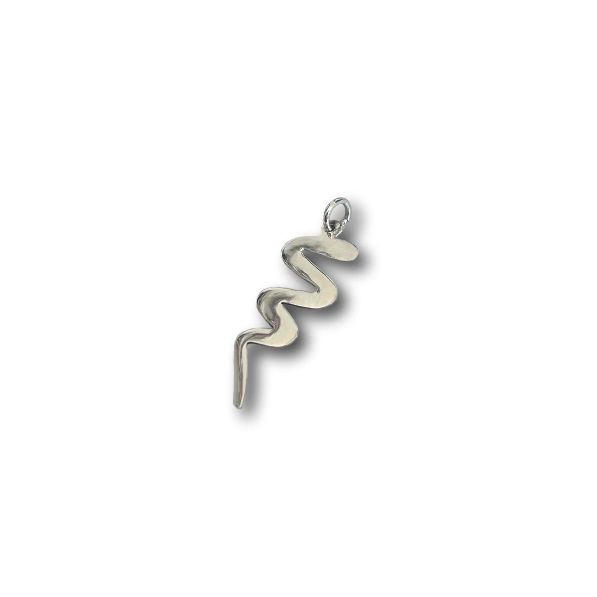 Bezwaar les Perioperatieve periode Zilveren hanger slang - Leelavadee Jewelry