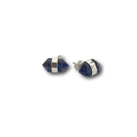 Oorstekers Lapis Lazuli dubbeleinder Oorstekers Lapis Lazuli dubbeleinder