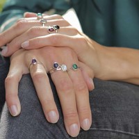 Edelsteen ring piccola Maansteen Edelsteen ring piccola Maansteen