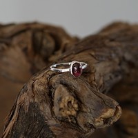 Birthstone ring piccola Granaat Birthstone ring piccola Granaat