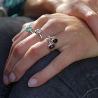 Birthstone ring piccola Granaat Birthstone ring piccola Granaat