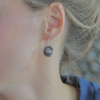Zilveren oorbellen Blue Topaz Medewi Zilveren oorbellen Blue Topaz Medewi