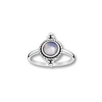 Zilveren ring maansteen Manorah Zilveren ring maansteen Manorah