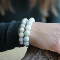 Kralen armband Jade 10mm Kralen armband Jade 10mm